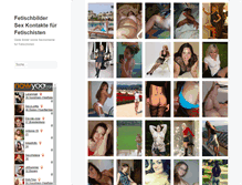 Tablet Screenshot of fetischbilder.us